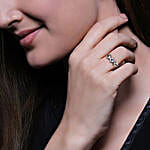 Giva Silver Charm Ring