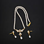 Sri Jagdamba Pearls Sanjitha Necklace Set