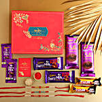 Sneh Phiroza Beads Rakhi Set & Cadbury Chocolates Hamper