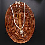 Sri Jagdamba Pearls Aabha Necklace Set