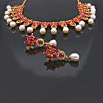 Sri Jagdamba Pearls Alluring Necklace Set