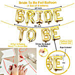 DIY Bride To Be Bachelorette Balloon Décor