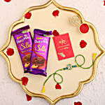 Sneh Meenakari Rakhi N Silk Chocolates