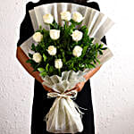 A Cool Breeze Roses Bouquet