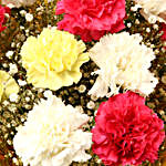 Blooming Garden Carnations Bouquet