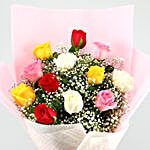 Blooms Of Happiness Roses Bouquet