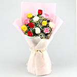 Blooms Of Happiness Roses Bouquet