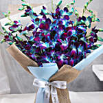 Gleaming Love Orchids Flower Bouquet