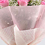 Mesmerizing Love Pink Roses Bouquet