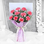 Paradise On Earth Carnations Flower Bouquet