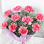 Paradise On Earth Carnations Flower Bouquet