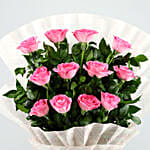 Sweet Memories Pink Roses Bouquet