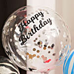 Personalised Marble & Led Balloon Bouquet
