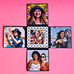 Handmade Maze Personalised Birthday Photo Album- Polka