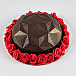 Red Roses Dome Pinata Cake- 1 Kg