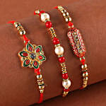 Set of 3 Rakhis & Bhai Mug Combo
