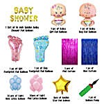 Pink & Blue Baby Shower Balloon DIY Kit