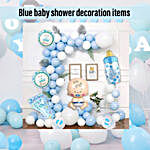 Blue Baby Shower Balloon Diy Kit