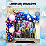 Baby Shower Chrome Balloon Diy Kit