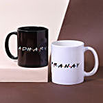 Friends Theme Personalised Mug Set Hand Delivery