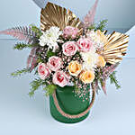 Sneh Meenakari Rakhi N Boho Inspired Floral Vase