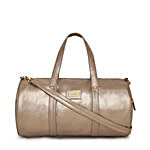 KLEIO Unisex Leatherette Duffle Bag Copper