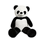 ultra soft 3 ft panda teddy black white 1