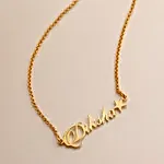 Personalised Name Heart Necklace