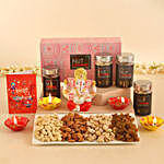 Diwali Wishes With Assorted Dryfruits Box