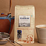 Old Harbor masala chai starter kit with kullhads