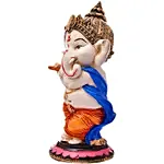 Flute Playing Ganesha Idol