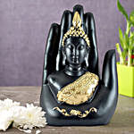 Handcrafted Palm Buddha Showpiece