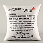 Letter To Wife Cushion