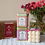 Wellness Tea & Bubble Candle Gift Hamper