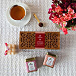 Wellness Tea & Bubble Candle Gift Hamper