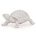 Silver Tortoise Idol
