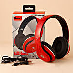 Inext Red HD Sound Stereo Headphone