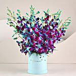 Blooming Blue Orchids In FNP Signature Box