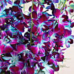 Blooming Blue Orchids In FNP Signature Box