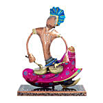 Turban Musician Showpiece Multicoloured