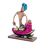 Turban Musician Showpiece Multicoloured