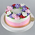 Floral Blossom Chocolate Cake Eggless Half Kg