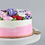 Floral Blossom Chocolate Cake Eggless Half Kg