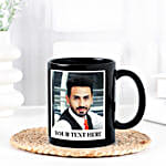 Personalised Black Mug