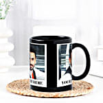 Personalised Black Mug