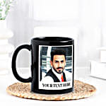 Personalised Black Mug