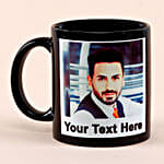 Personalised Black Mug