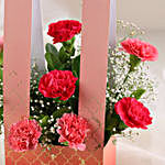 Sweet Pink Carnation Arrangement