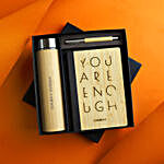 You Are Enough Personalised Bamboo Made Gift Set