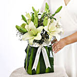 Moonlight Bouquet Of Lilies